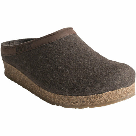 Haflinger GZL Wool Clogs  -  36 / Smokey Brown