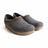 Haflinger Womens GZH Zig Zag Wool Clogs  -  36 / Gray