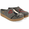 Haflinger Micini Wool Clogs  -  36 / Gray