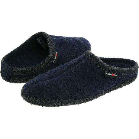 Haflinger AS Wool Slippers  -  36 / Navy