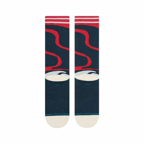 Stance Upside Crew Socks  -  Medium / Red