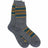 Pendleton National Park Striped Crew Socks  -  Medium / Olympic