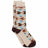 Pendleton Prairie Ranch Crew Socks  -  Medium / Ivory