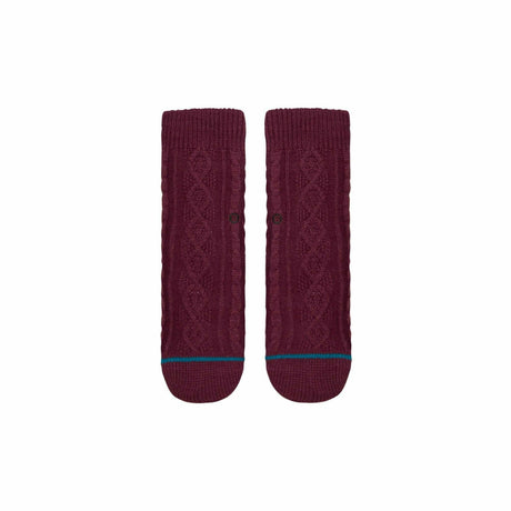 Stance Toasted Slipper Crew Socks  -  Small / Purple