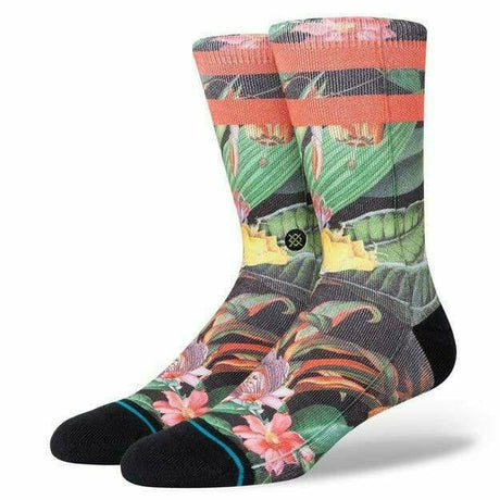 Stance Playa Larga Crew Socks  -  Medium / Multi