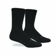 Fitsok CF2 Crew Cushion 2-Pack Socks  -  Medium / Black