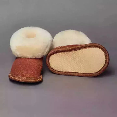 Siberia Spirit Kids Camel Booties  - 