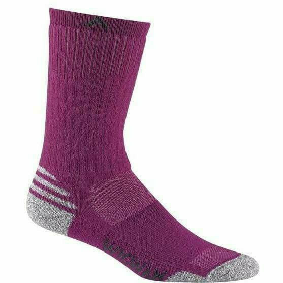 Wigwam Womens Merino Lite Crew Socks  -  Small / Hot Magenta