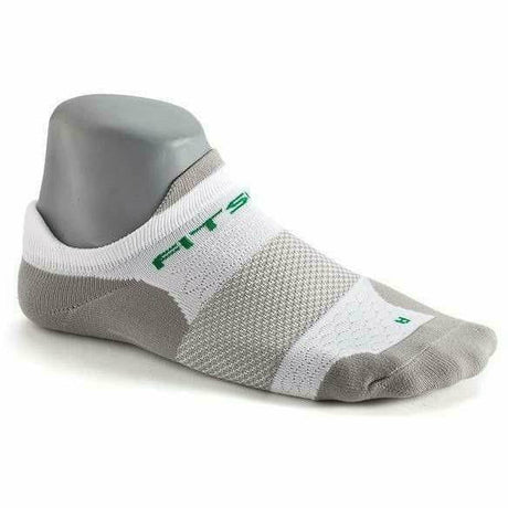 Fitsok F4 No Show 3-Pack Socks  -  Small / White