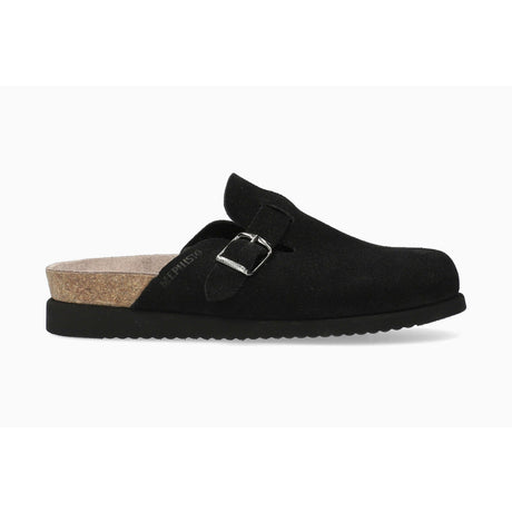 Mephisto Womens Halina Slides  -  5 / Black