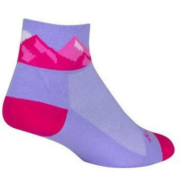 SockGuy Womens Palisades 1 Inch Micro Crew Socks  -  Small/Medium