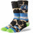 Stance Mens NBA Minnesota Timberwolves Acid Wash Crew Socks  -  Medium / Blue