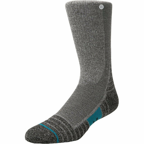 Stance Mens Trek Adventure Class 5 Crew Socks  -  Small / Charcoal