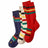 Pendleton National Park Striped Crew 3-Pack Socks  -  Medium / Glacier/Crater Lake/Rainier