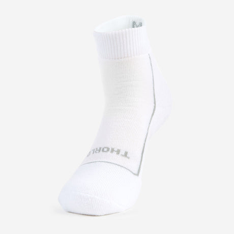 Thorlo Pickleball Light Cushion Ankle Socks  -  Small / White