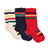 Pendleton Kids National Park Striped Crew 3-Pack Socks  -  Kids Small / Glacier/Crater Lake/Rainier