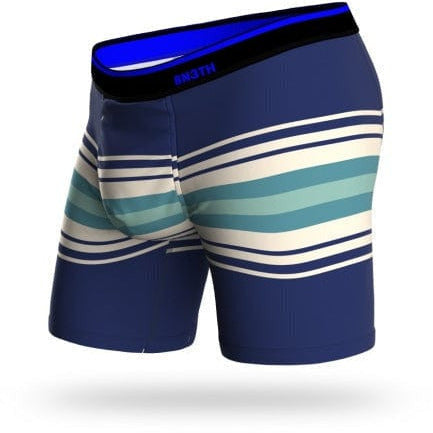 BN3TH Mens Classic Print Boxer Brief  -  X-Small / Sunday Stripe/Navy