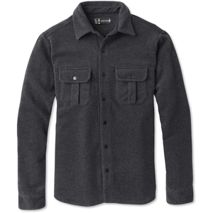 Smartwool Mens Anchor Line Shirt Jacket  -  Small / Charcoal Heather