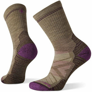 Smartwool Womens Hike Light Cushion Crew Socks  -  Small / Fossil