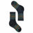 Smartwool Kids Hike Full Cushion Striped Crew Socks  -  Small / Black/Military Olive