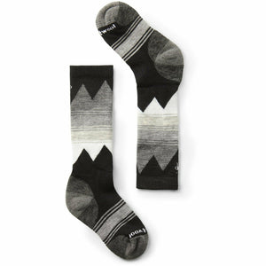 Smartwool Kids Ski Light Cushion Over-The-Calf Socks  -  X-Small / Black