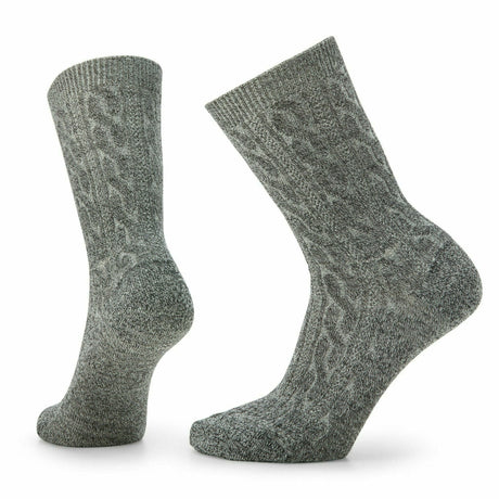 Smartwool Womens Everyday Cable Crew Socks  -  Small / Natural