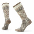 Smartwool Womens Everyday Popcorn Snowflake Pattern Crew Socks  -  Small / Moonbeam