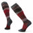 Smartwool Ski Targeted Cushion Pattern Over-The-Calf Socks  -  X-Large / Charcoal