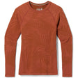 Smartwool Womens Intraknit Active Base Layer Long-Sleeve  -  X-Small / Copper