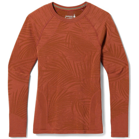 Smartwool Womens Intraknit Active Base Layer Long-Sleeve  -  X-Small / Copper