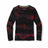 Smartwool Kids Classic Thermal Merino Base Layer Pattern Crew  -  X-Large / Rhythmic Red Mountain Scape