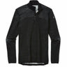 Smartwool Mens Intraknit Thermal Merino Base Layer 1/4 Zip  -  Small / Black/White