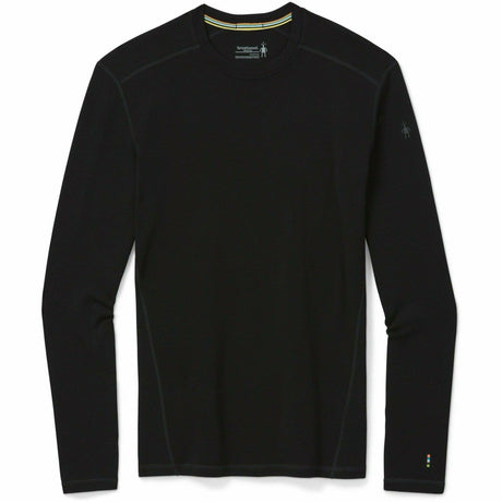 Smartwool Mens Classic Thermal Merino Base Layer Crew  -  Small / Black