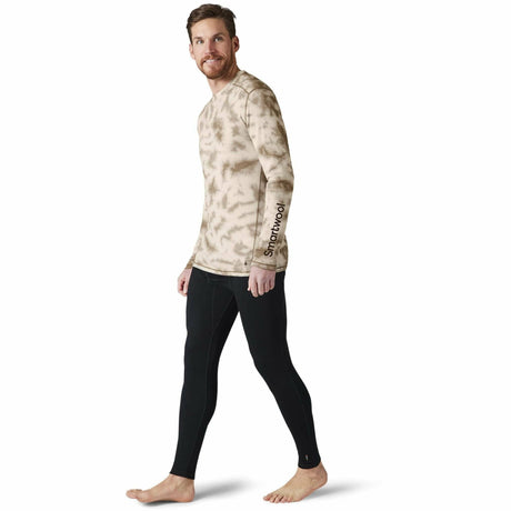 Smartwool Mens Merino 250 Base Layer Plant-Based Dye Logo Crew  - 