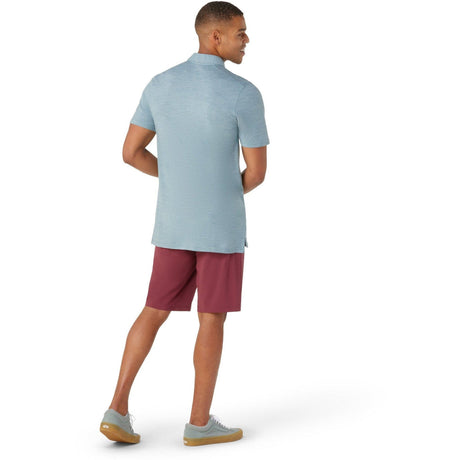 Smartwool Mens Merino Hemp Blend Short-Sleeve Polo  - 