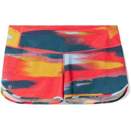 Smartwool Womens Active Lined Shorts  -  Small / Carnival Horizon Print