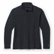 Smartwool Womens Classic Thermal Merino Base Layer 1/4 Zip Plus - Clearance  -  1X / Charcoal Heather