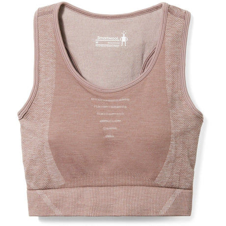 Smartwool Womens Intraknit Racerback Bra  -  Small / Sandstone