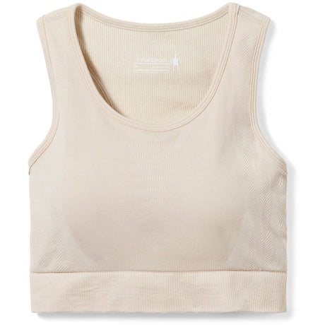 Smartwool Womens Intraknit Racerback Bra  -  X-Small / Almond