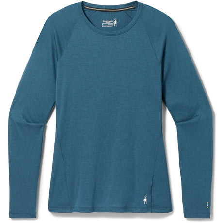 Smartwool Womens Classic All-Season Merino Base Layer Long-Sleeve  -  X-Small / Twilight Blue