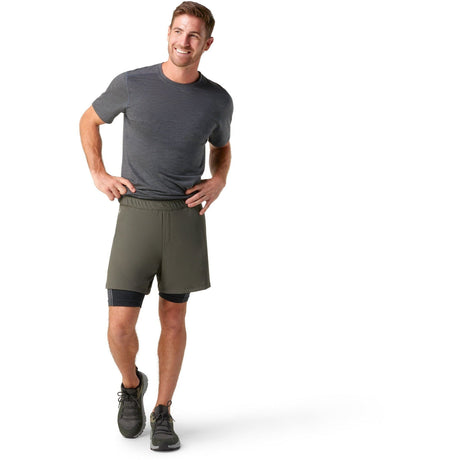 Smartwool Mens Intraknit Active Lined Shorts  - 