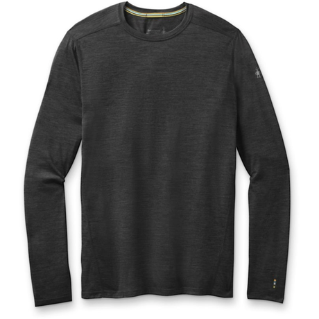 Smartwool Mens Classic All-Season Merino Base Layer Long-Sleeve  -  Small / Iron Heather