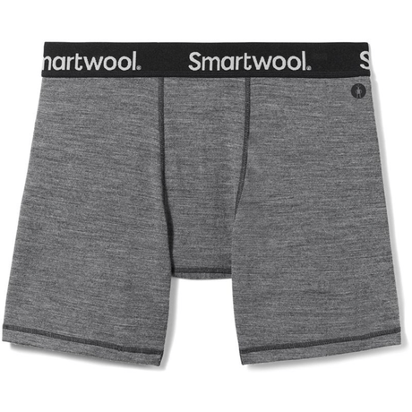 Smartwool Mens Boxer Brief  -  Small / Medium Gray Heather