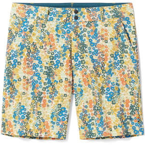 Smartwool Mens 8" Shorts  -  Medium / Almond Meadow Print