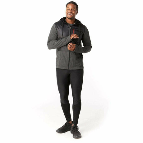 Smartwool Mens Merino Sport Fleece Full-Zip Hybrid Hoodie  - 