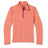 Smartwool Kids Classic Thermal Merino Base Layer Zip T  -  Large / Sunset Coral Heather