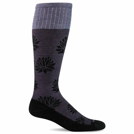 Sockwell Womens Lotus Lift Firm Compression Knee High Socks  -  Small/Medium / Black