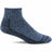 Sockwell Womens Big Easy Mini Relaxed Fit Mini-Crew Socks  -  Small/Medium / Denim