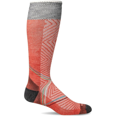 Sockwell Womens Pulse Firm Compression Knee High Socks  -  Small/Medium / Guava