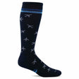 Sockwell Mens In Flight Moderate Compression Socks  -  Medium/Large / Navy